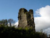 Not much is left of Llantrisant Castle today